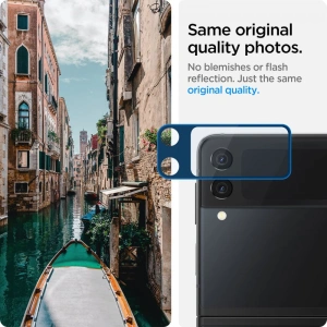 Wholesale Tempered glass for the Spigen Optik Camera Lens + Hinge Film Samsung Galaxy Z Flip 3 Black [2+2 PACK] - SPN1916 - {ean13} - Hurt
