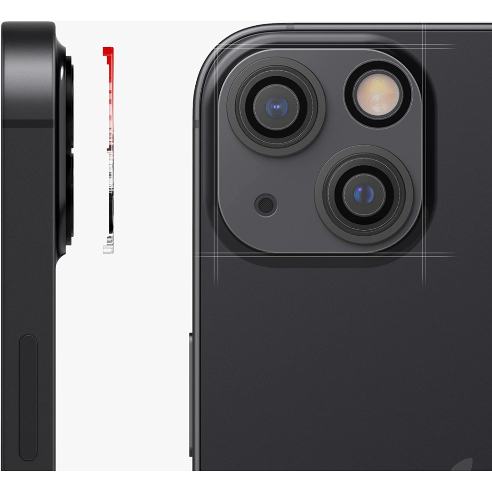 Hurtownia GSM - Tvrzené sklo na Ringke ochranu kamery Apple iPhone 13/13 mini [2 PACK] - RGK1471 - {ean13} - Hurt
