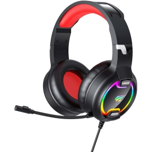 Słuchawki gamingowe Havit GAMENOTE H2233D RGB USB+3.5mm (czarne)