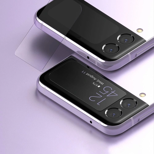 Szkło hartowane na mały ekran Ringke Cover Display Glass Samsung Galaxy Z Flip 3 [3 PACK]