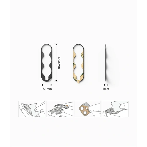 Nakładka Ringke Camera Styling Samsung Galaxy Z Fold 3 Black