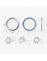 Hurtownia GSM - Nakładka Ringke Bezel Styling Samsung Galaxy Watch 4 40mm stal nierdzewna srebrny GW4-40-04 - RGK1488SSLV - {ean13} - Hurt