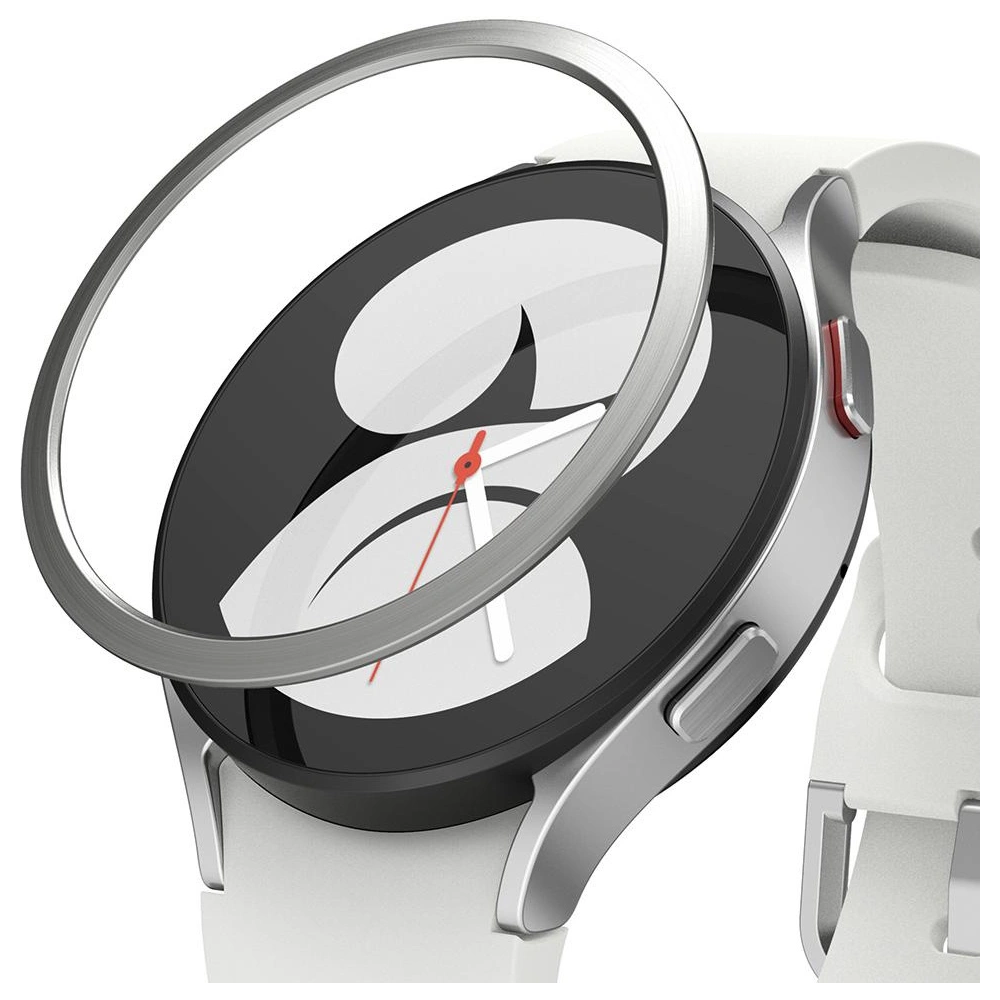 Hurtownia GSM - Nakládka Ringke Bezel Styling Samsung Galaxy Watch 4 44mm nerezová ocel stříbrná GW4-44-04 - RGK1489SSLV - {ean13} - Hurt