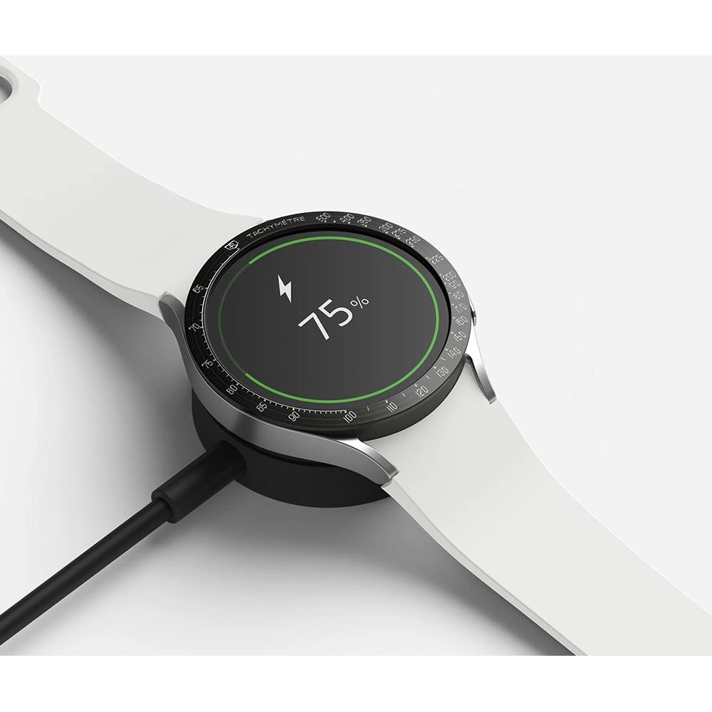 Hurtownia GSM - Nakládka Ringke Bezel Styling Samsung Galaxy Watch 4 44mm nerezová ocel stříbrná GW4-44-04 - RGK1489SSLV - {ean13} - Hurt