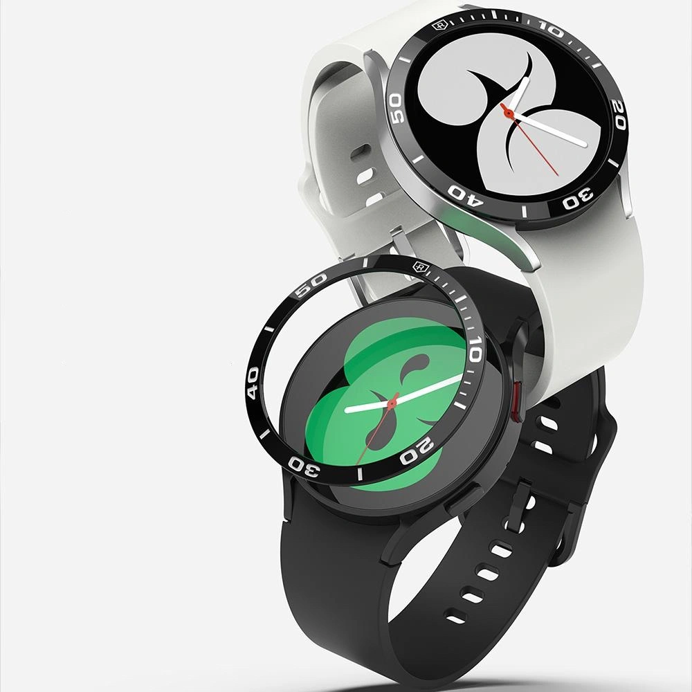 Hurtownia GSM - Nakládka Ringke Bezel Styling Samsung Galaxy Watch 4 44mm nerezová ocel stříbrná GW4-44-04 - RGK1489SSLV - {ean13} - Hurt