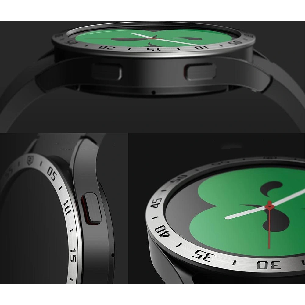 Hurtownia GSM - Nakládka Ringke Bezel Styling Samsung Galaxy Watch 4 44mm nerezová ocel stříbrná GW4-44-04 - RGK1489SSLV - {ean13} - Hurt