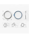 Hurtownia GSM - Nakładka Ringke Bezel Styling Samsung Galaxy Watch 4 44mm stal nierdzewna srebrny GW4-44-04 - RGK1489SSLV - {ean13} - Hurt