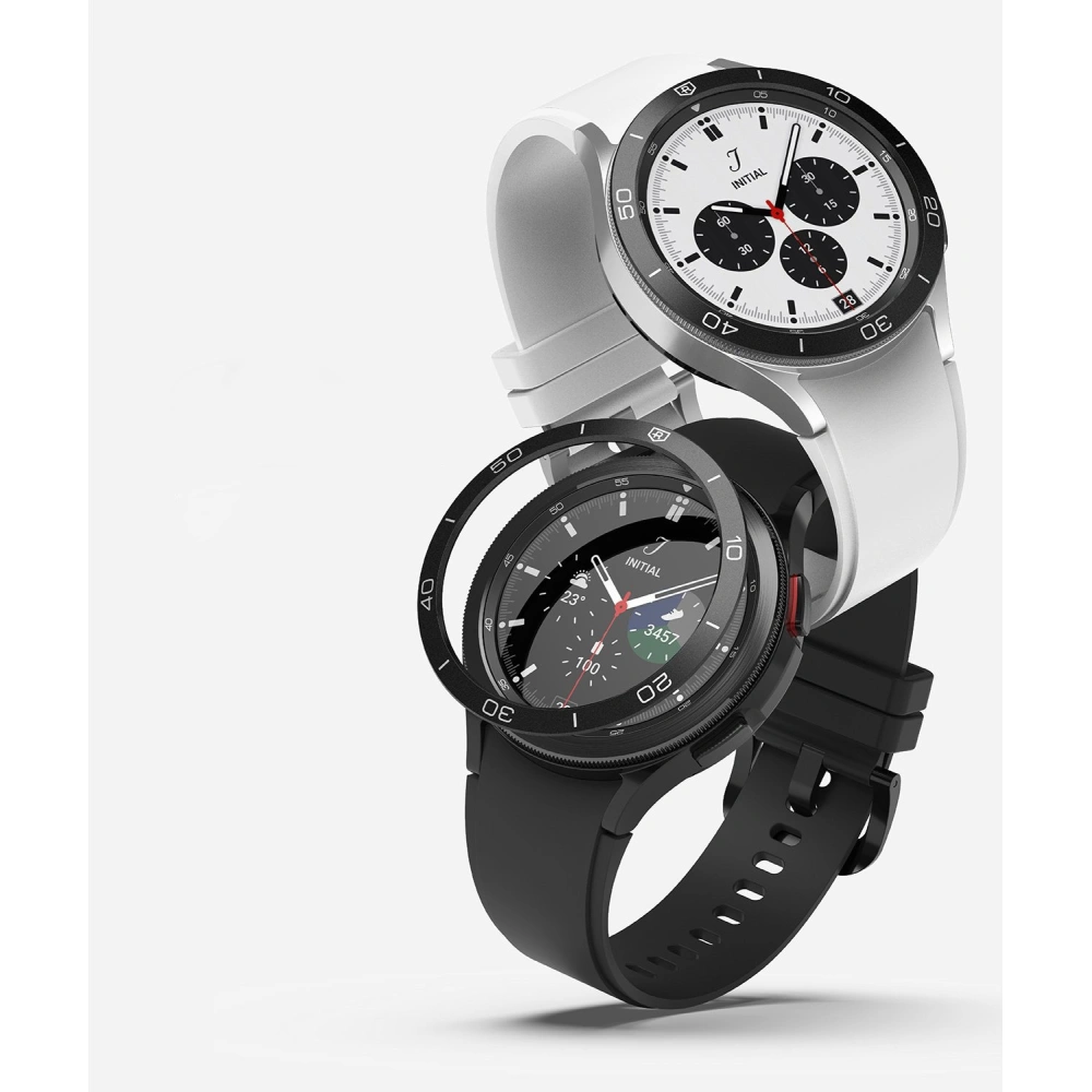 Hurtownia GSM - Nakládka Ringke Bezel Styling Samsung Galaxy Watch 4 42mm hliníková černá GW4C-42-15 - RGK1490ABLK - {ean13} - Hurt