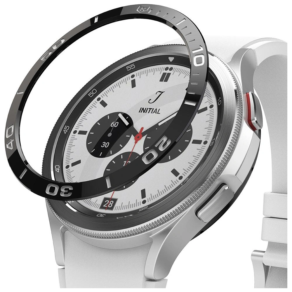 Hurtownia GSM - Nakládka Ringke Bezel Styling Samsung Galaxy Watch 4 46mm nerezová ocel černá GW4C-46-02 - RGK1492SBLK - {ean13} - Hurt