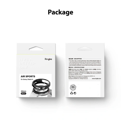 Etui Samsung Galaxy Watch 4 44mm - Ringke Air Sport - Home Screen