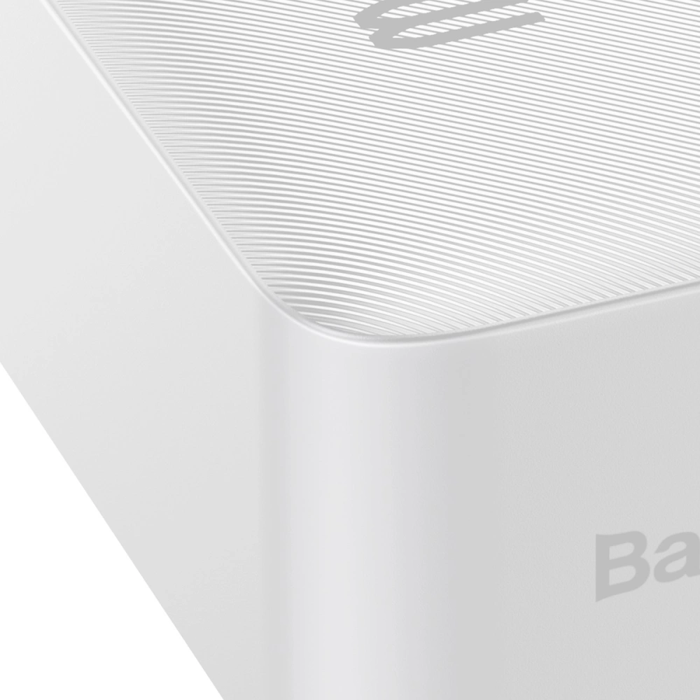 Hurtownia GSM - PowerBank Baseus Bipow 30000mAh, 2xUSB, USB-C, 15W (bílý) - BSU2892WHT - {ean13} - Hurt