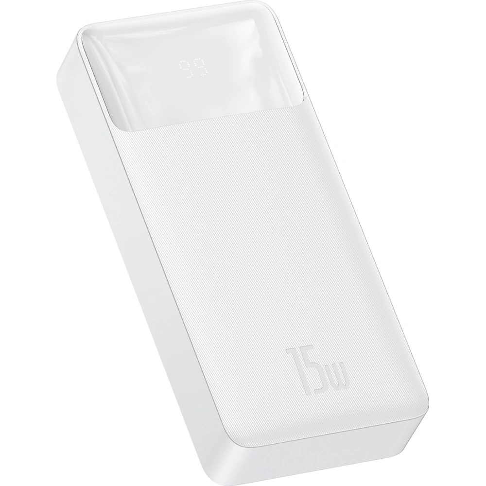 Hurtownia GSM - PowerBank Baseus Bipow 20000mAh, 2xUSB, USB-C, 15W (bílý) - BSU2893WHT - {ean13} - Hurt