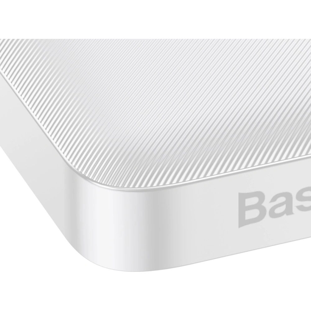 Hurtownia GSM - PowerBank Baseus Bipow 10000mAh, 2xUSB, USB-C, 15W (bílý) - BSU2894WHT - {ean13} - Hurt