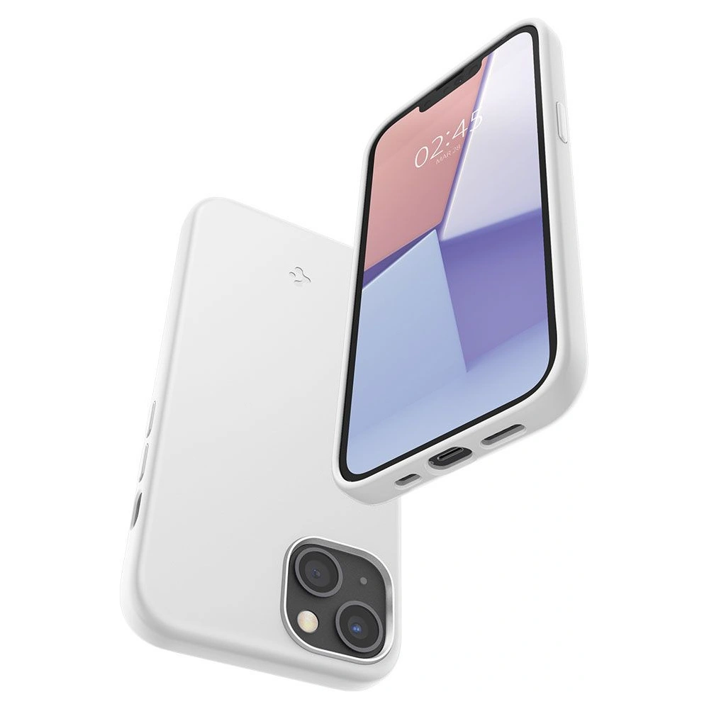 Wholesale Case Spigen Silicone Fit Apple iPhone 13 White - SPN1917WHT - {ean13} - Hurt