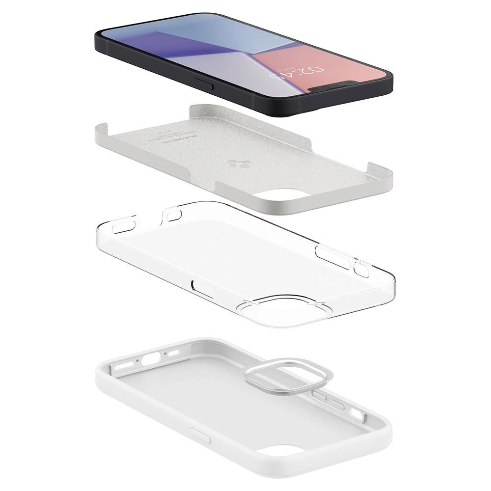 Hurtownia GSM - Etui Spigen Silicone Fit Apple iPhone 13 White - SPN1917WHT - {ean13} - Hurt