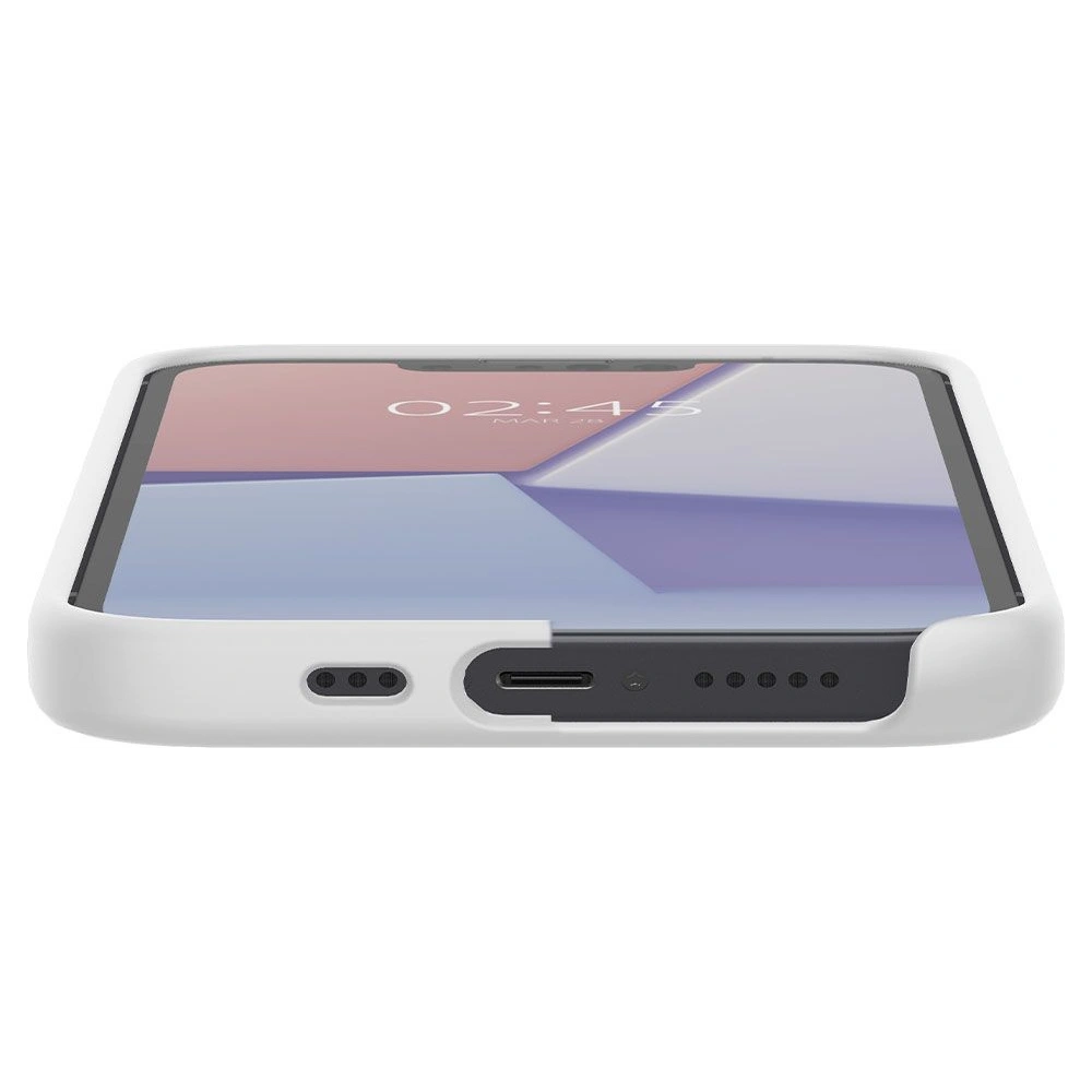 Hurtownia GSM - Etui Spigen Silicone Fit Apple iPhone 13 White - SPN1917WHT - {ean13} - Hurt