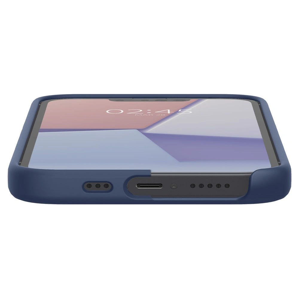Wholesale Case Spigen Silicone Fit Apple iPhone 13 Navy Blue - SPN1918BLU - {ean13} - Hurt