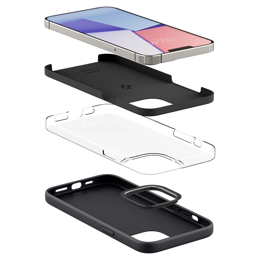 Hurtownia GSM - Etui Spigen Silicone Fit Apple iPhone 13 Pro Black - SPN1919BLK - {ean13} - Hurt