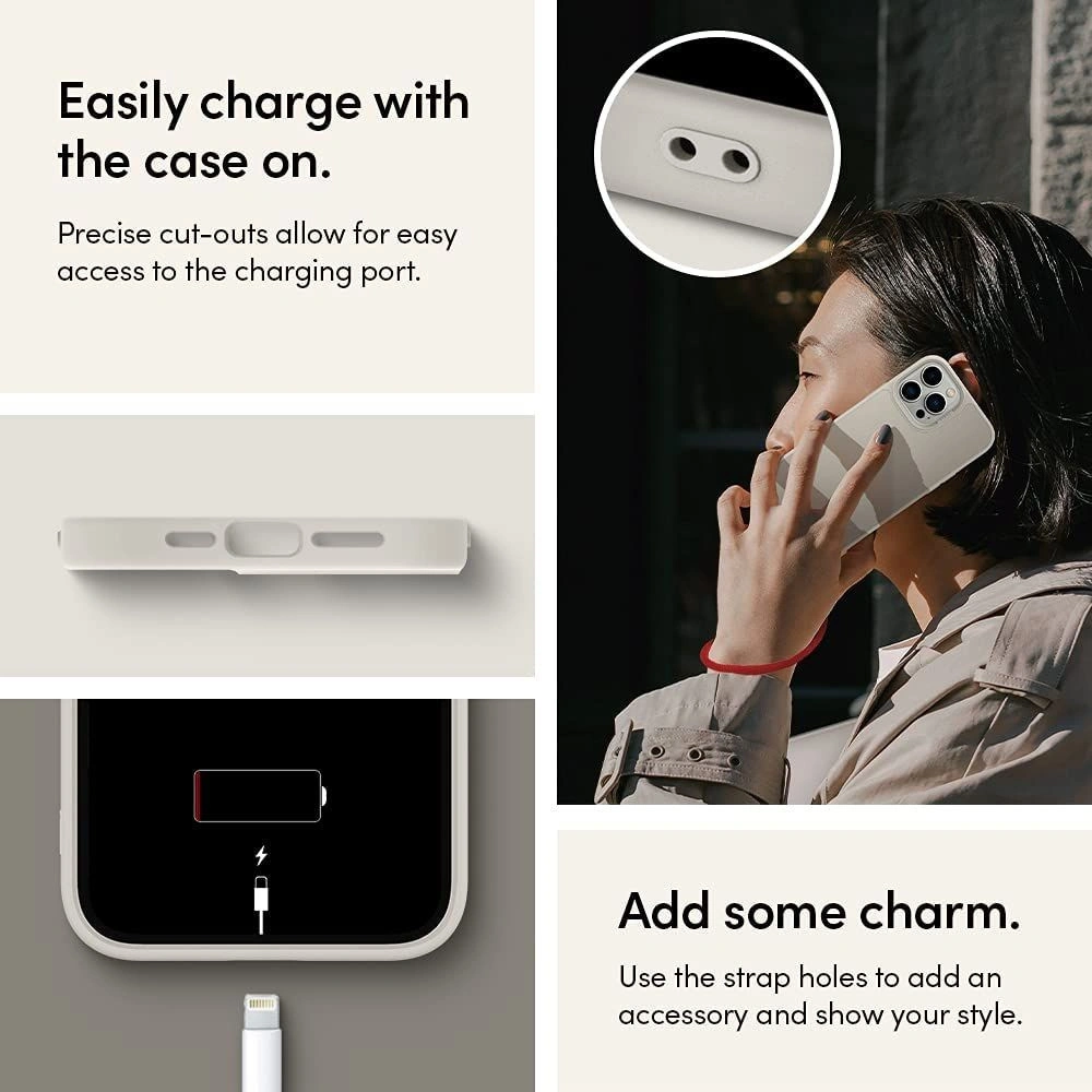 Wholesale Case Spigen Cyrill Leather Brick Apple iPhone 13 Pro Max Cream - SPN1921CRE - {ean13} - Hurt