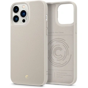 Etui Spigen Cyrill Leather Brick Apple iPhone 13 Pro Krémový