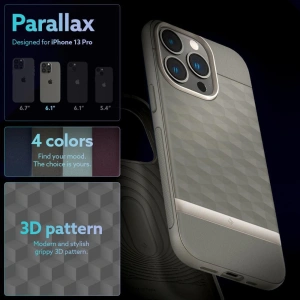 Caseology Parallax Apple iPhone 13 Pro Ash Grey