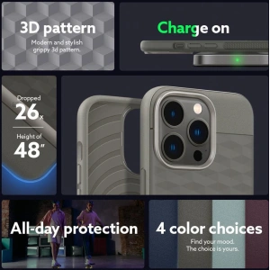 Hurtownia GSM - Case Caseology Parallax Apple iPhone 13 Pro Aschgrau - CSL027GRY - {ean13} - Hurt