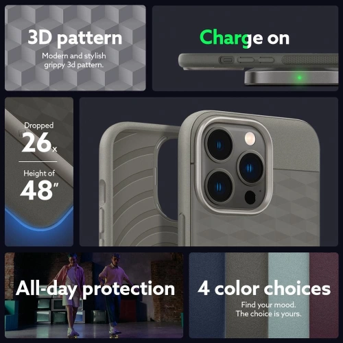 Etui Caseology Parallax Apple iPhone 13 Pro Ash Grey