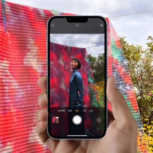 Nakładka Hofi Alucam Pro+ Apple iPhone 13 mini/13 Blue