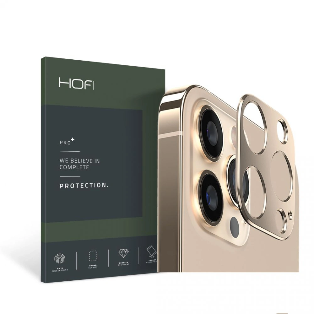 Hurtownia GSM - Nakládka Hofi Alucam Pro+ Apple iPhone 13 Pro/13 Pro Max Gold - HOFI158GLD - {ean13} - Hurt