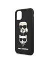 Hurtownia GSM - Etui Karl Lagerfeld KLHCN61IK3DKC Apple iPhone 11 černý/black hardcase 3D Rubber Karl`s&Choupette - KLD701BLK - {ean13} - Hurt