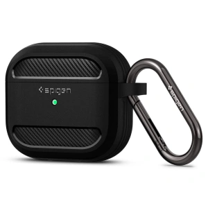 Case Spigen Rugged Armor Apple AirPods 3 2021 Matte Black