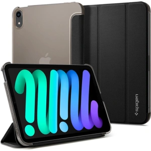 Hurtownia GSM - Etui Spigen Liquid Air Folio Apple iPad mini 2021 (6. generációs) / iPad mini 8.3" 2024 7gen Fekete - SPN1927BLK - {ean13} - Hurt