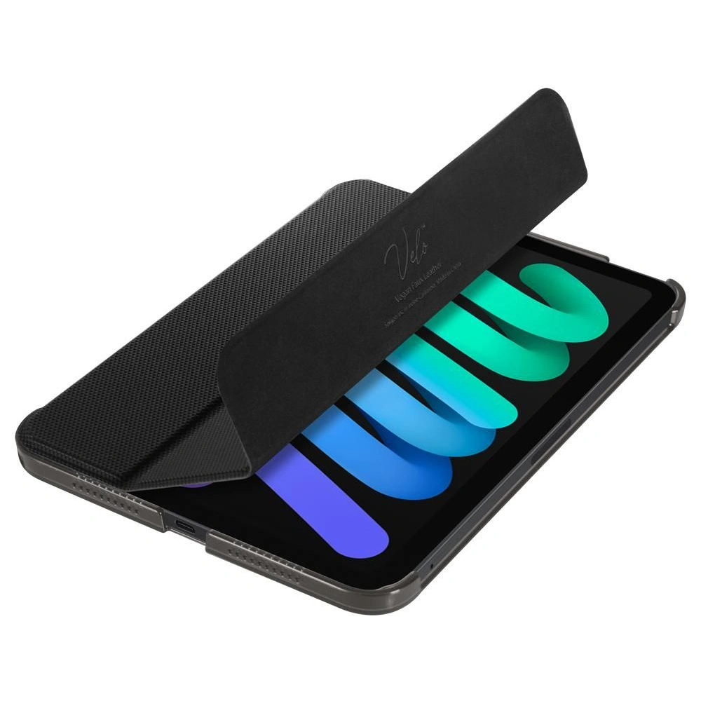 Hurtownia GSM - Etui Spigen Liquid Air Folio Apple iPad mini 2021 (6. generacji) / iPad mini 8.3" 2024 (7. generacji) Black - SPN1927BLK - {ean13} - Hurt