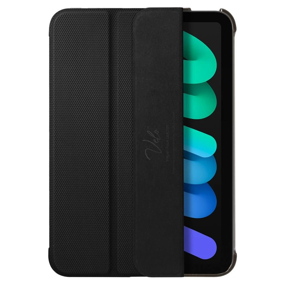 Hurtownia GSM - Etui Spigen Liquid Air Folio Apple iPad mini 2021 (6. generacji) / iPad mini 8.3" 2024 (7. generacji) Black - SPN1927BLK - {ean13} - Hurt