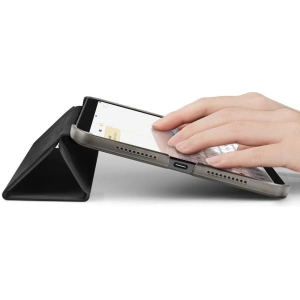 Hurtownia GSM - Etui Spigen Liquid Air Folio Apple iPad mini 2021 (6. generációs) / iPad mini 8.3" 2024 7gen Fekete - SPN1927BLK - {ean13} - Hurt