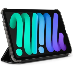 Hurtownia GSM - Etui Spigen Smart Fold Apple iPad mini 2021 (6. generációs) / iPad mini 8.3" 2024 7gen Fekete - SPN1928BLK - {ean13} - Hurt