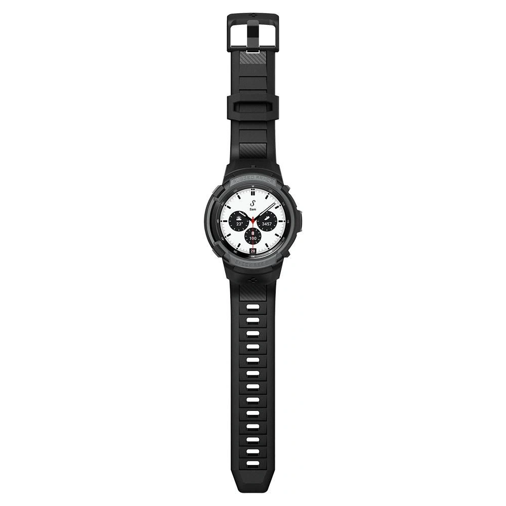 Hurtownia GSM - Pasek Spigen Rugged Armor Pro Samsung Galaxy Watch 4 Classic 42mm Charcoal Grey - SPN1930GRY - {ean13} - Hurt