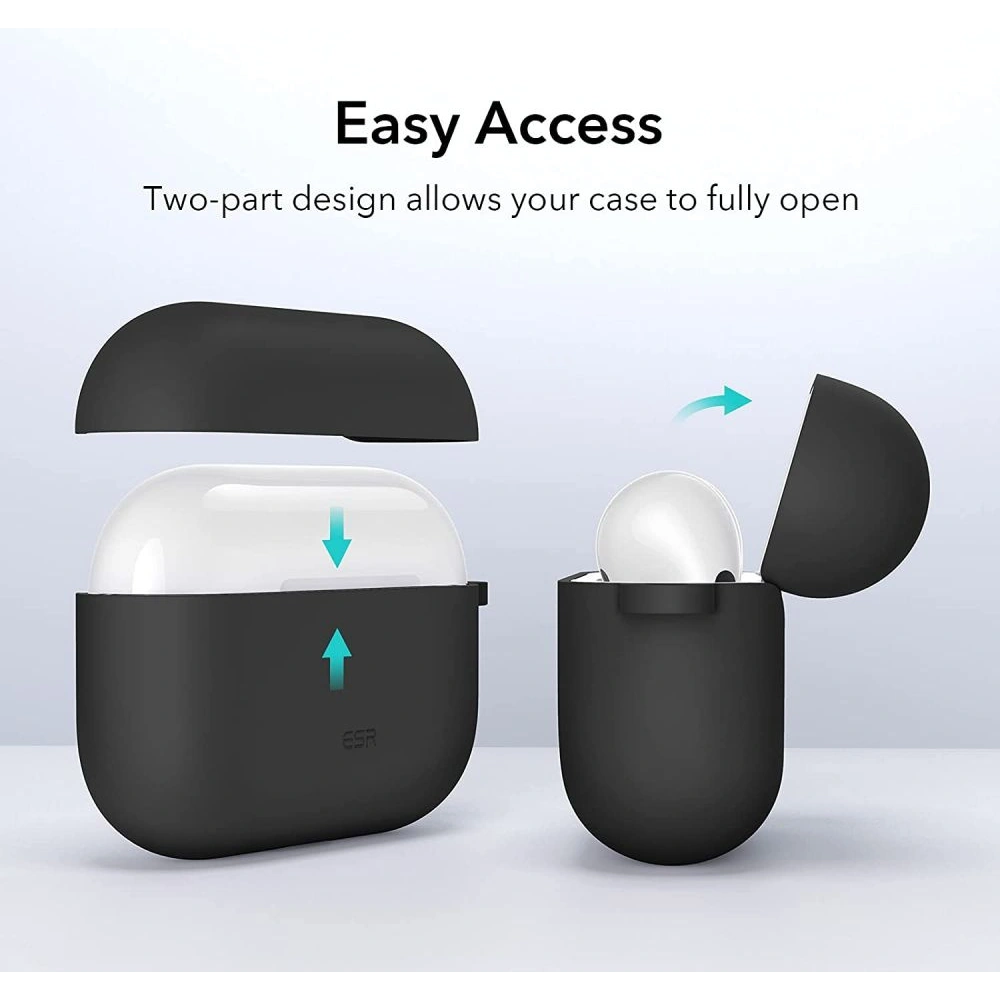 Hurtownia GSM - Etui ESR Bounce Apple AirPods 3 2021 Black - ESR407BLK - {ean13} - Hurt