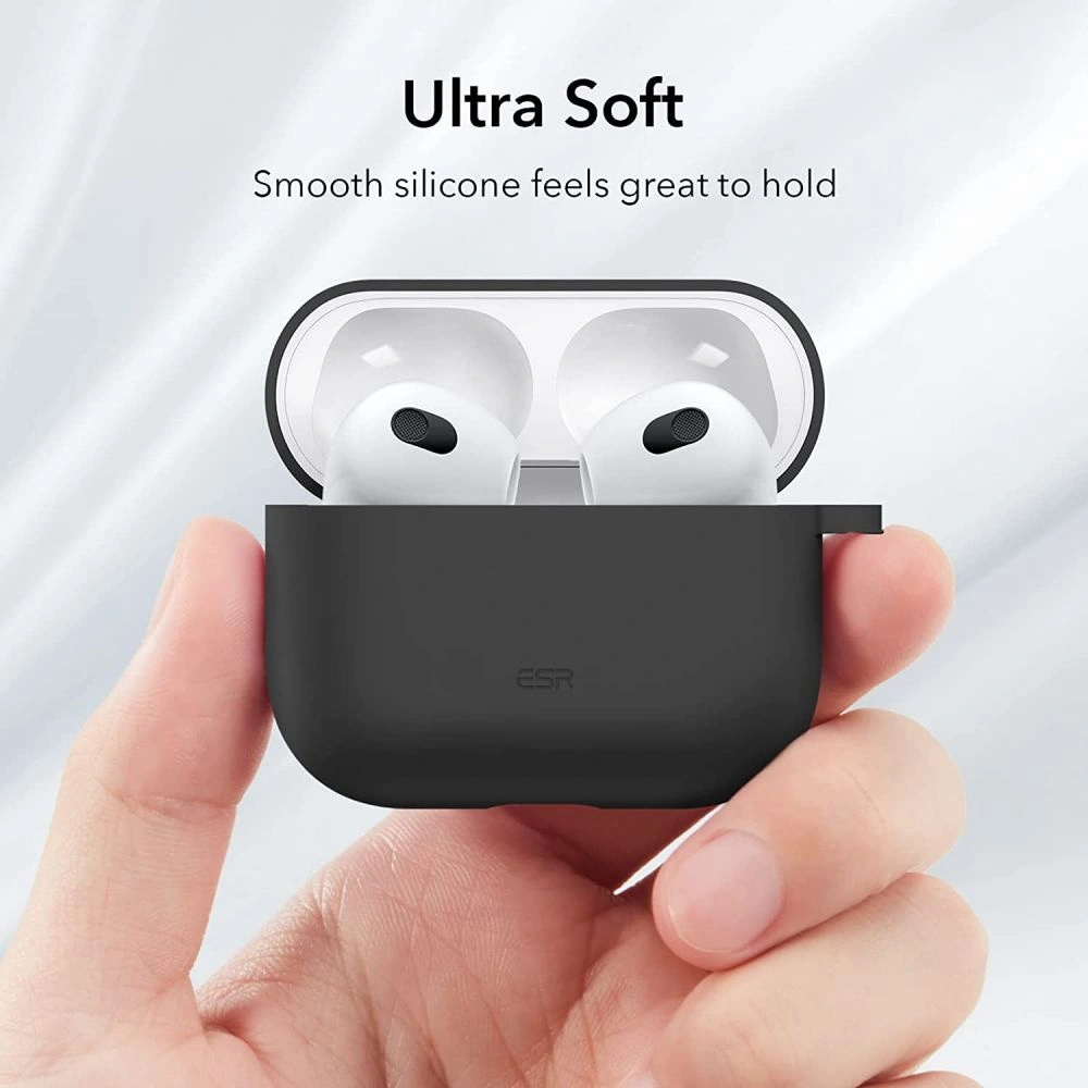 Hurtownia GSM - Etui ESR Bounce Apple AirPods 3 2021 Black - ESR407BLK - {ean13} - Hurt