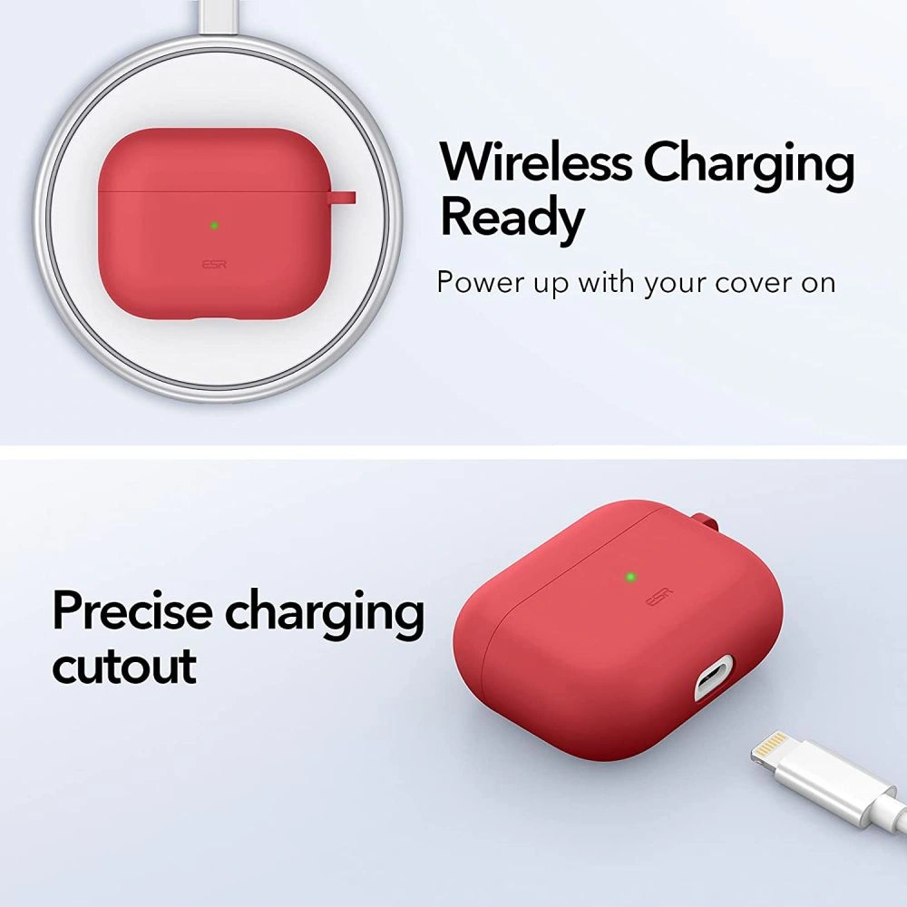 Hurtownia GSM - Etui ESR Bounce Apple AirPods 3 2021 Red - ESR410RED - {ean13} - Hurt