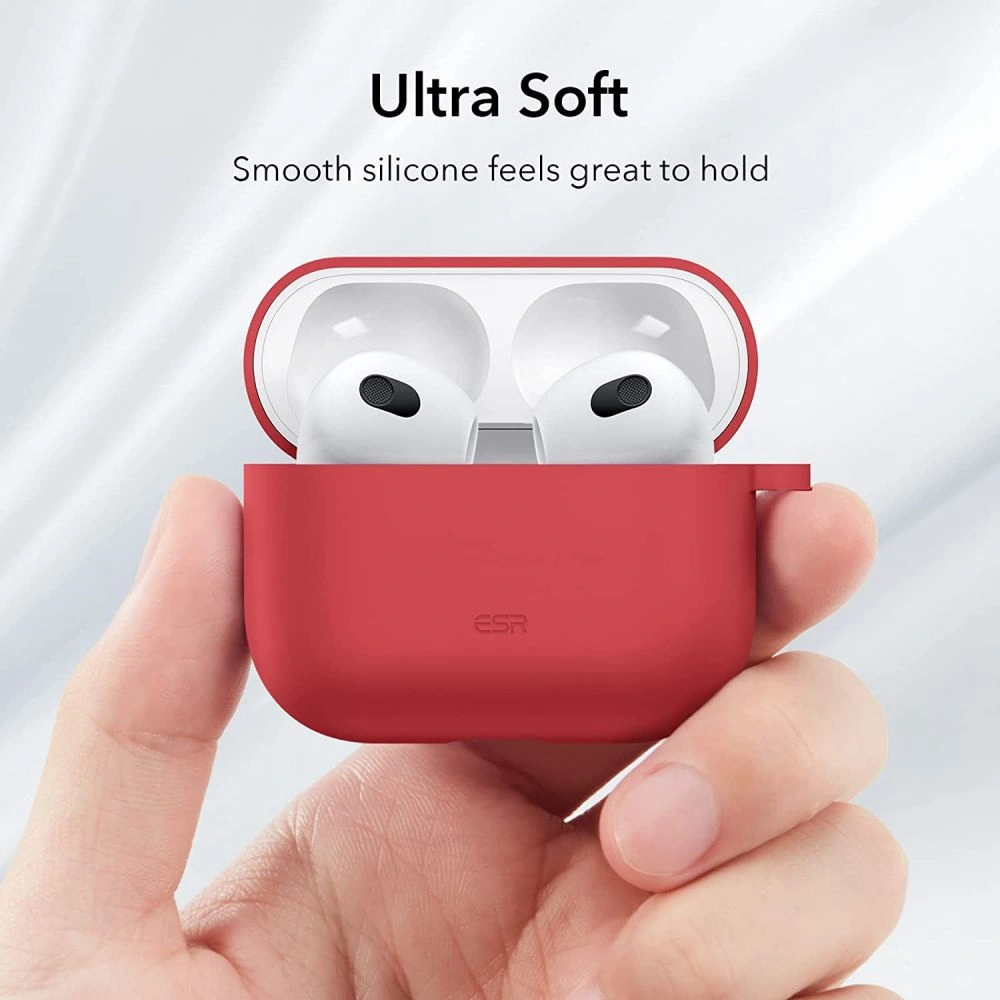 Hurtownia GSM - Etui ESR Bounce Apple AirPods 3 2021 Red - ESR410RED - {ean13} - Hurt