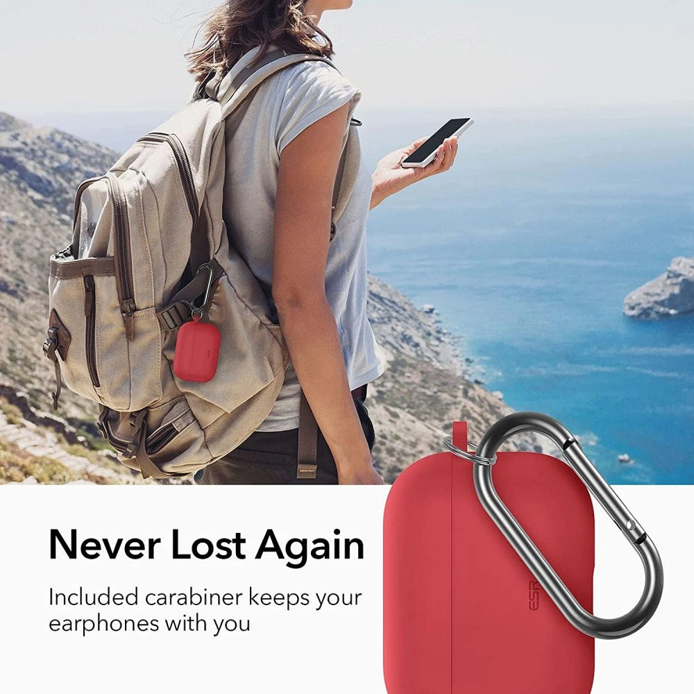 Hurtownia GSM - Etui ESR Bounce Apple AirPods 3 2021 Red - ESR410RED - {ean13} - Hurt