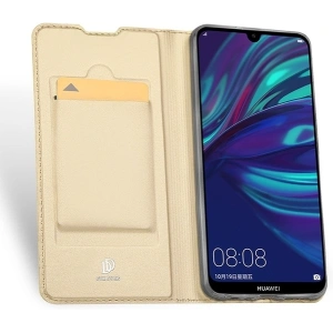 Etui DuxDucis SkinPro Huawei P Smart 2019 Gold + Szkło