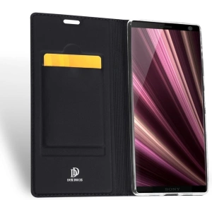 Etui DuxDucis SkinPro Xperia 10 Black + Szkło
