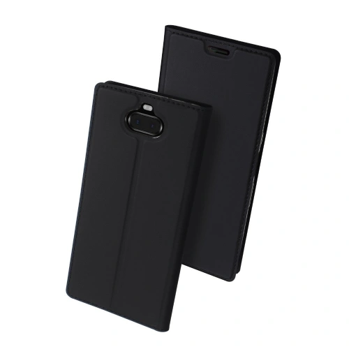 Etui DuxDucis SkinPro Xperia 10 Black + Szkło