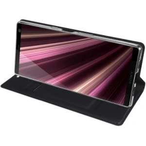 Etui DuxDucis SkinPro Xperia 10 Black + Szkło