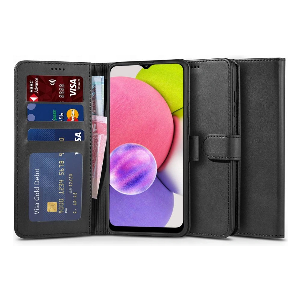 Hurtownia GSM - Etui Tech-Protect Wallet 2 Samsung Galaxy A03s Black - THP688BLK - {ean13} - Hurt