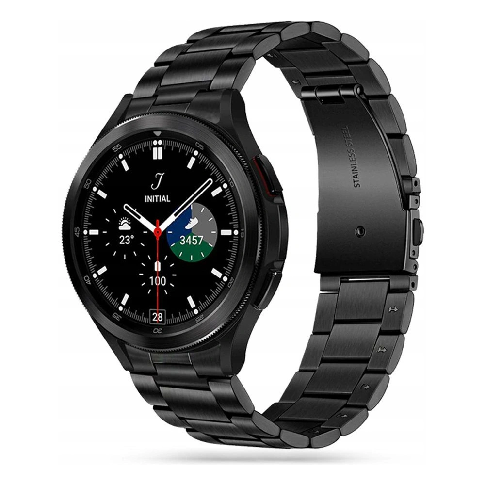 Wholesale Tech-Protect Stainless Samsung Galaxy Watch 4 40/42/44/46mm Black - THP691BLK - {ean13} - Hurt
