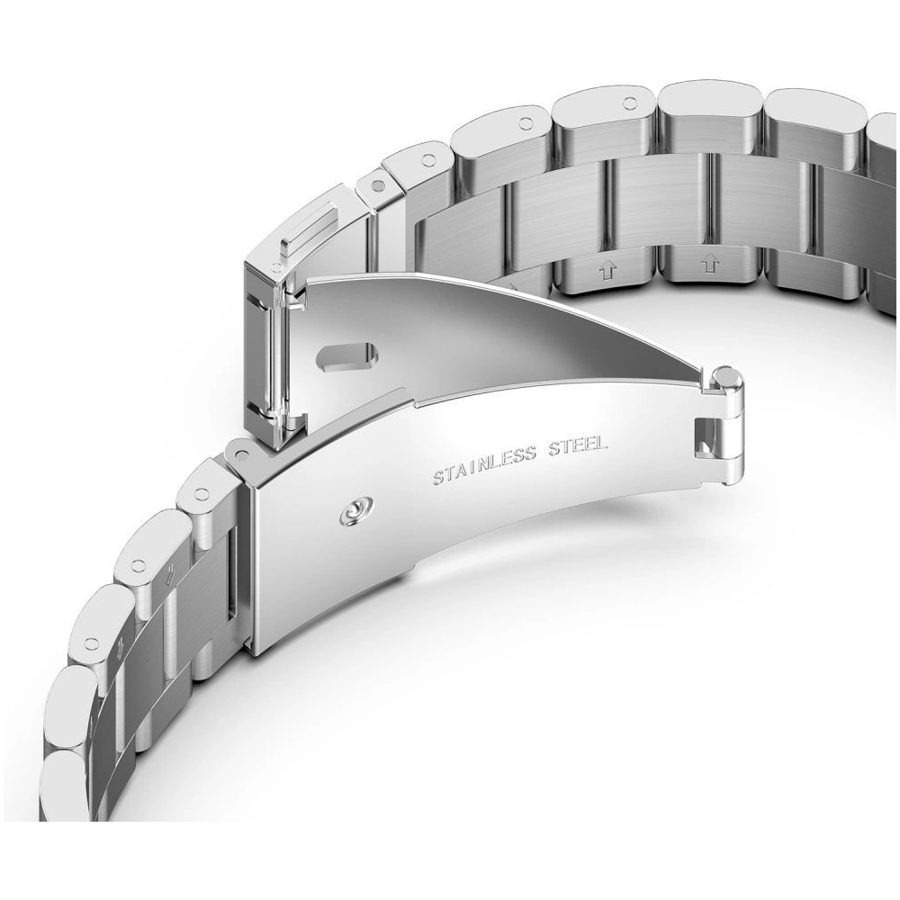 Hurtownia GSM - Náramek Tech-Protect Nerezový Samsung Galaxy Watch 4 40/42/44/46mm Černý - THP691BLK - {ean13} - Hurt