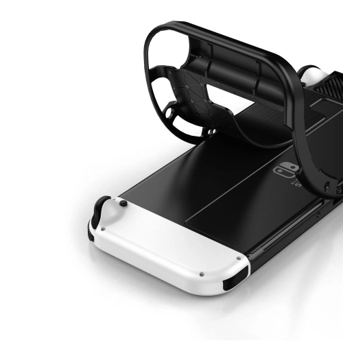 Etui Tech-Protect TPUCarbon Nintendo Switch Oled Black